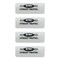 SoHo Urban Artist Professional Oil Pastels - Jumbo Street Pastel Pack of 4 White, 1" Diameter, 2.7" Length, Non-Toxic, Brilliant Pigments, Ideal for Pavement, Less Crumbling than Sidewalk Chalk